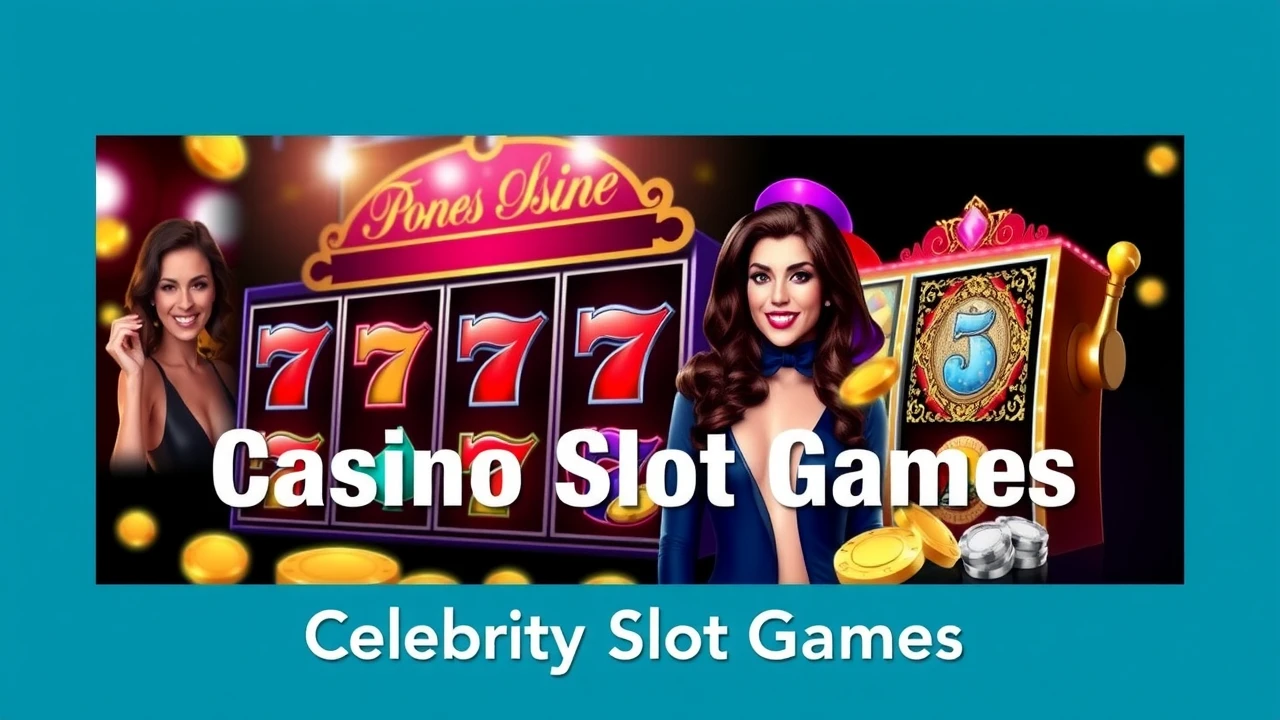 The Allure of Celebrity Themed Casino Slot Games